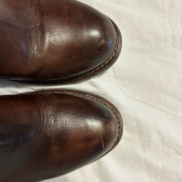 Bed Stu Brown Bristol Cobbler Series Knee High Riding Boots size 7 - Picture 14 of 16